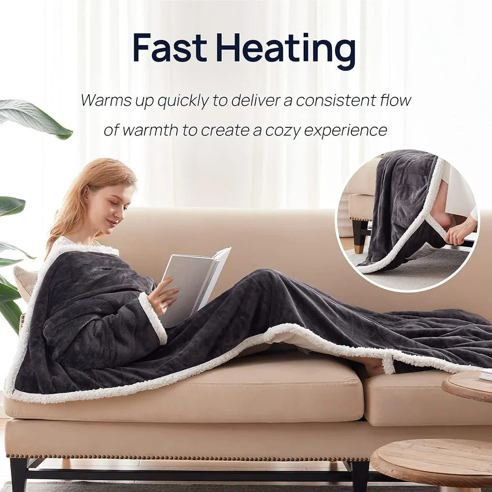 Warmify Wearable Electric Heating Sleeve Blanket