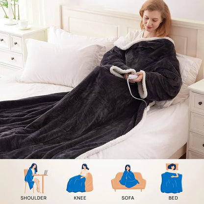 Warmify Wearable Electric Heating Sleeve Blanket